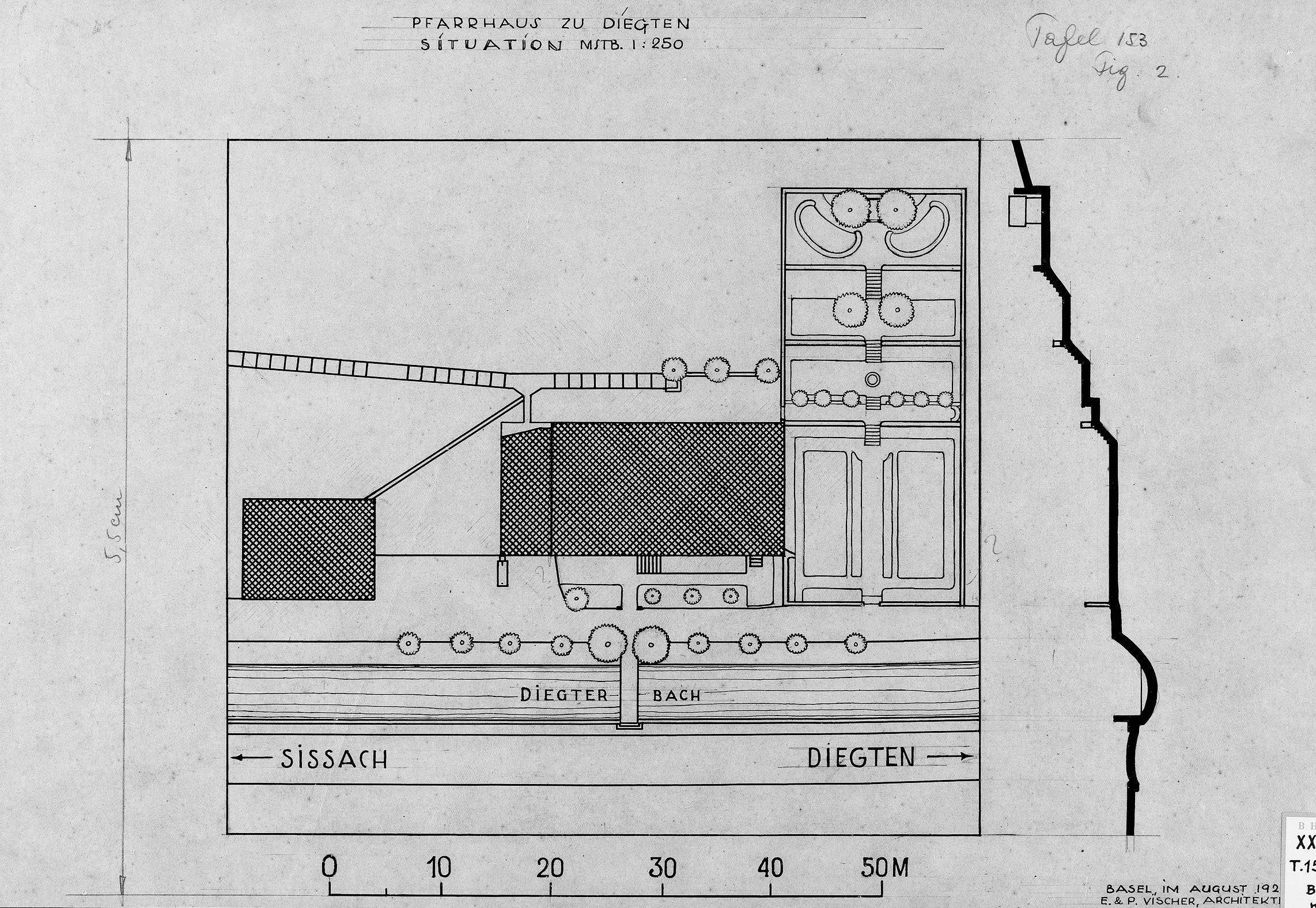 DIE 14 Pfarrhaus Situation